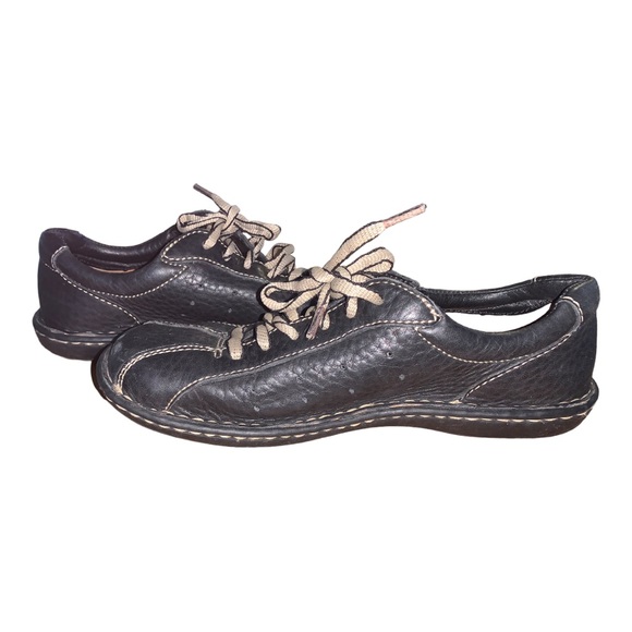 Born Womens Palmera Brown Leather Handcrafted Lace Up Oxford Shoes size 6 - Picture 6 of 12